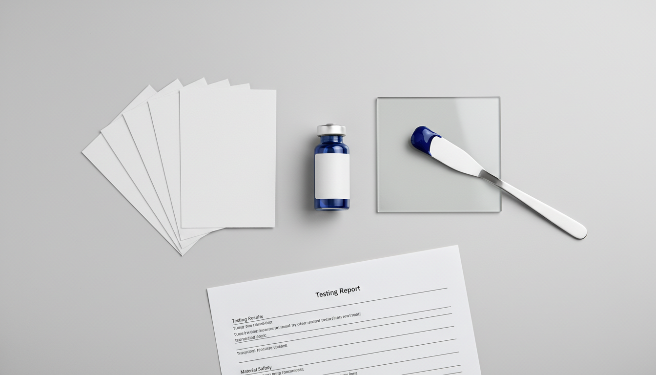 FDA compliant C1S board samples and food-grade ink with migration test report for packaging
