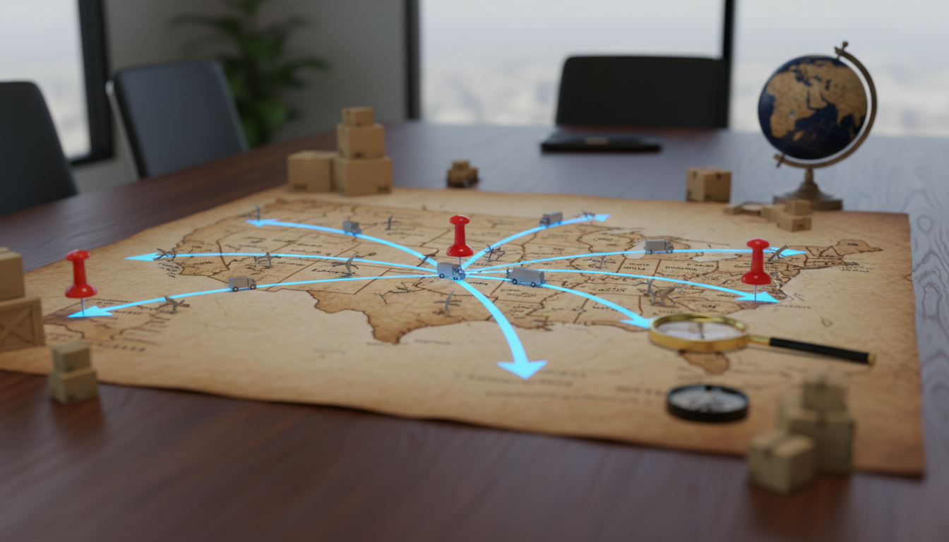 North American warehouse network for camping gear wholesale distribution