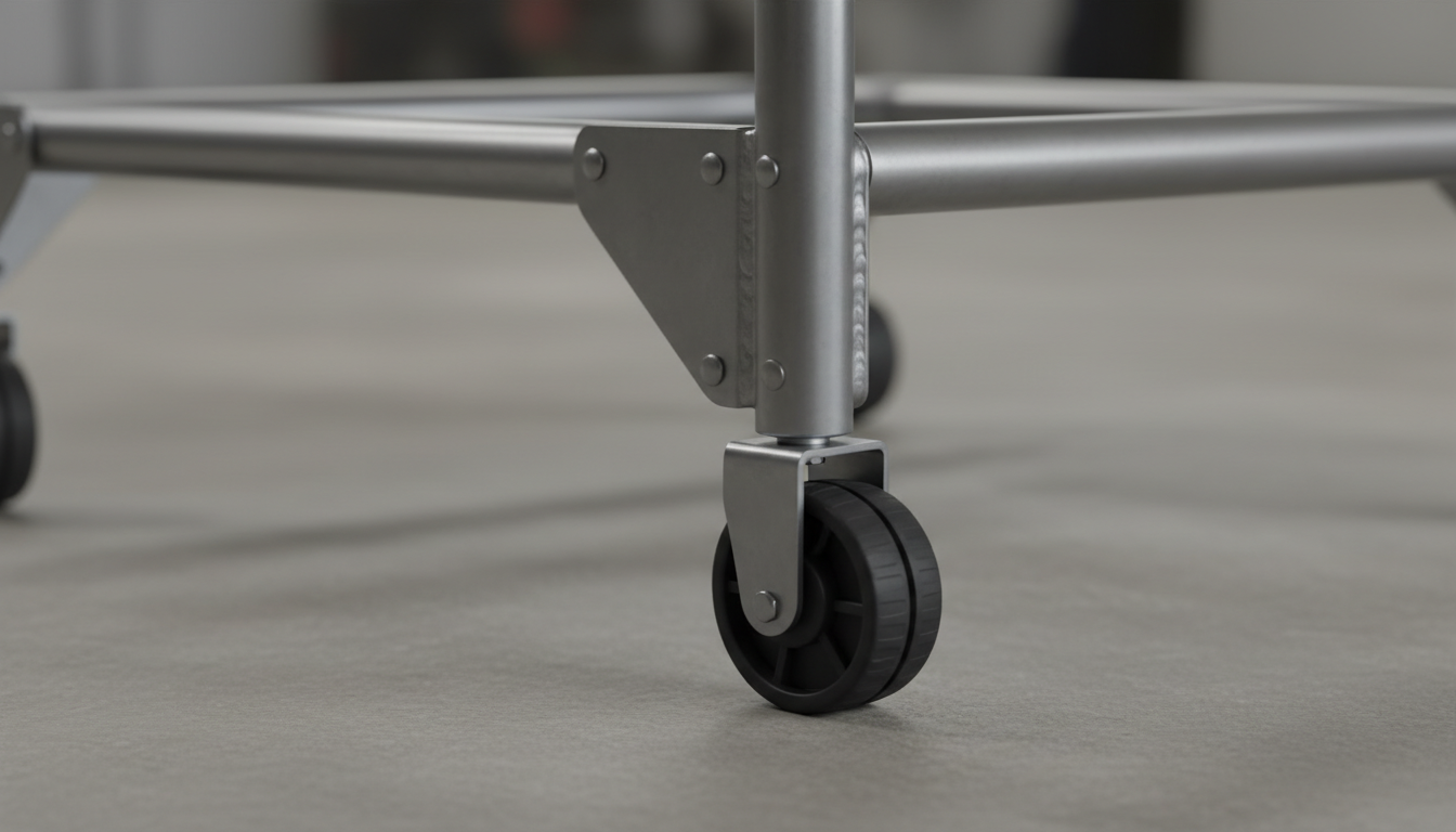 Reinforced frame joint and foot glide on an outdoor chair portable